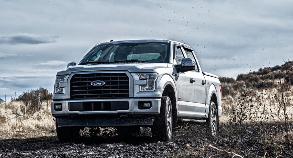 Ford F150 Silver Truck Car