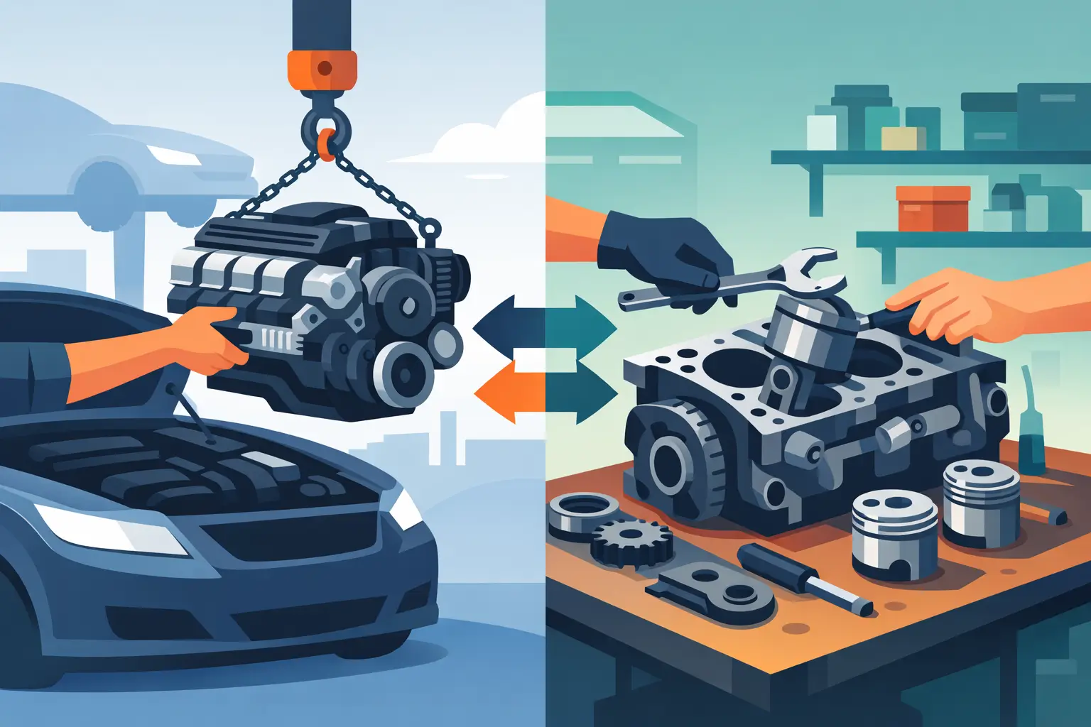 Engine Swap vs Rebuild: Which Makes Sense?
